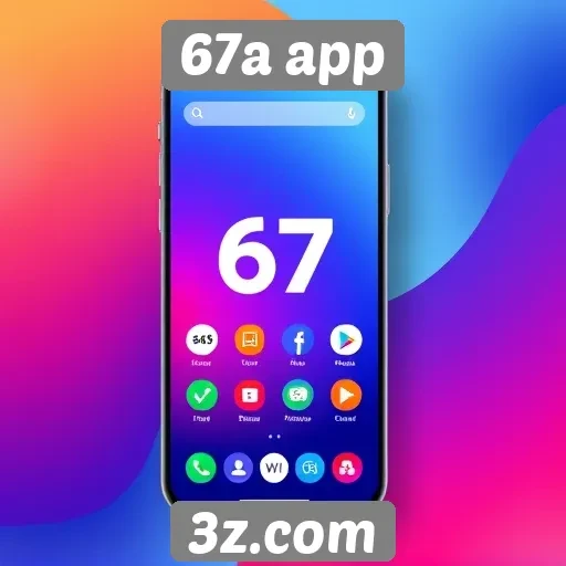 Interface do 67a app é intuitiva e amigável